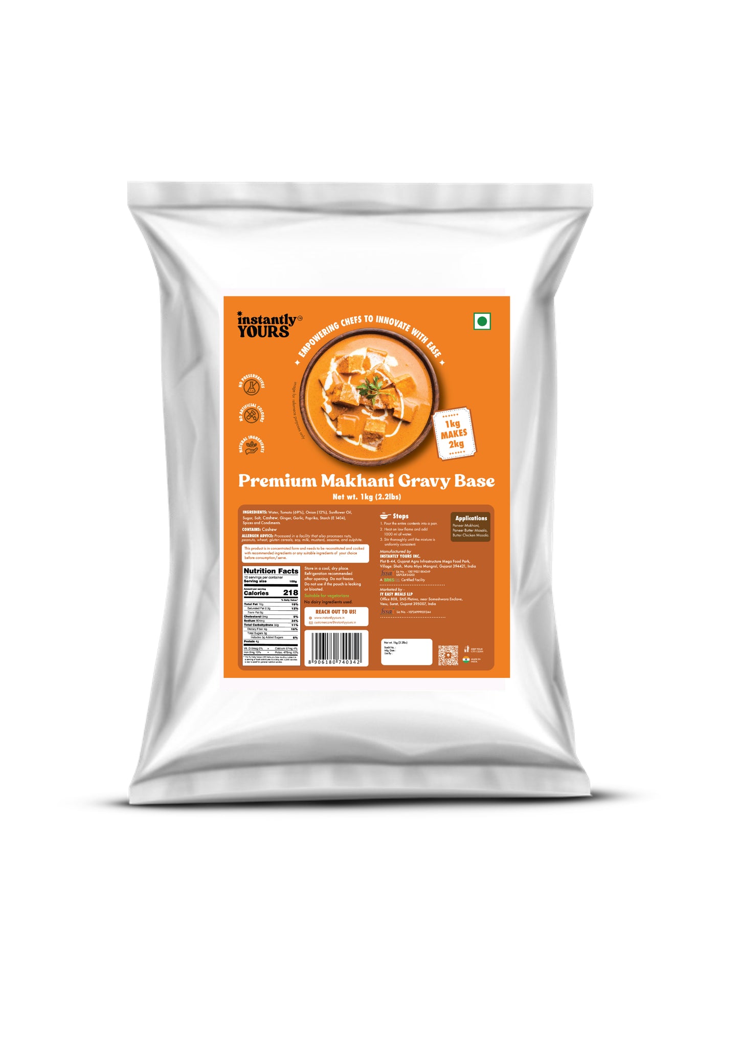 Premium Makhani Gravy Base