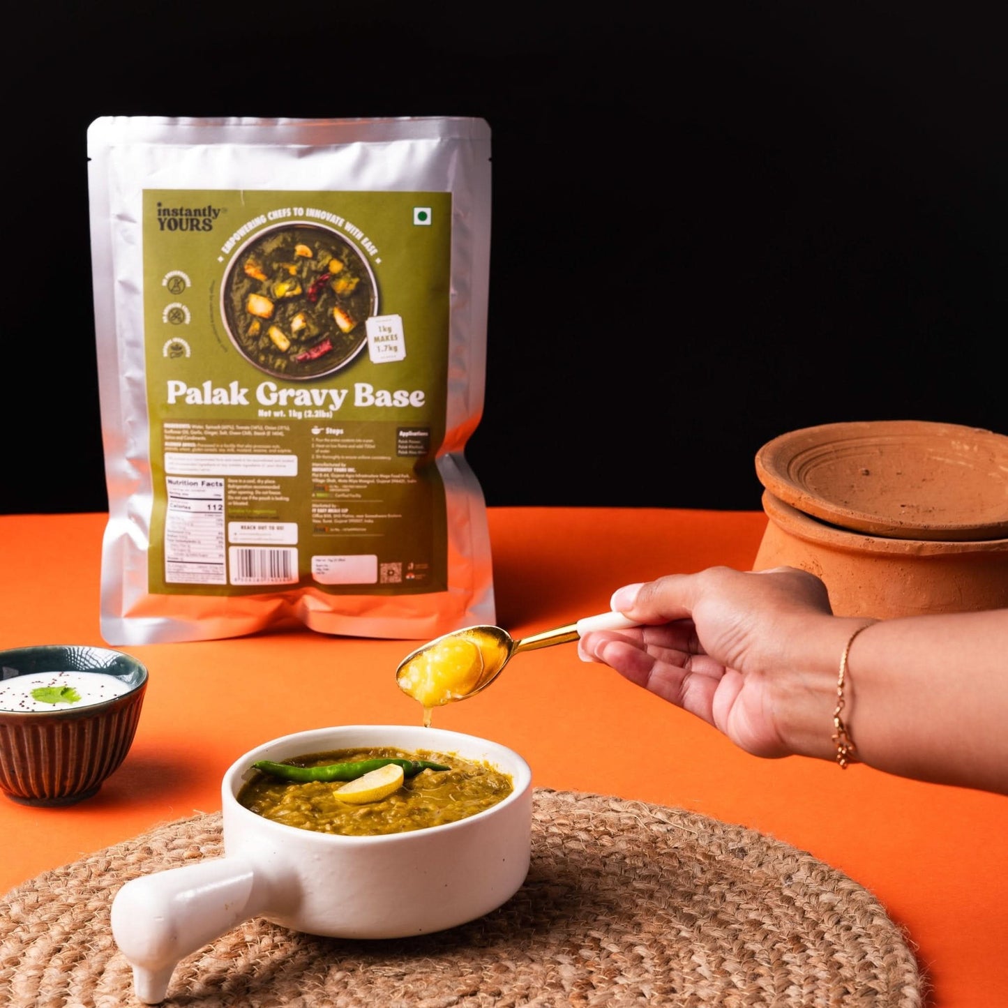 Palak Gravy Base - Instanly Yours